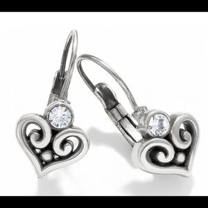 New Brighton Alcazar Heart Leverback Earrings
